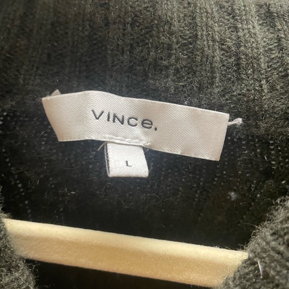 Olive Green Ribbed Sweater - Picture 3 of 3